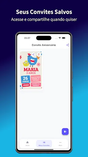 Скриншот 5 — Convite de Aniversário