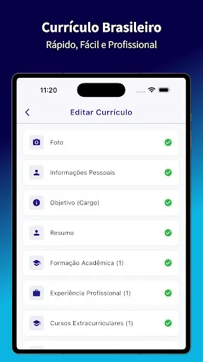 Скриншот 6 — Currículo Fácil 2026