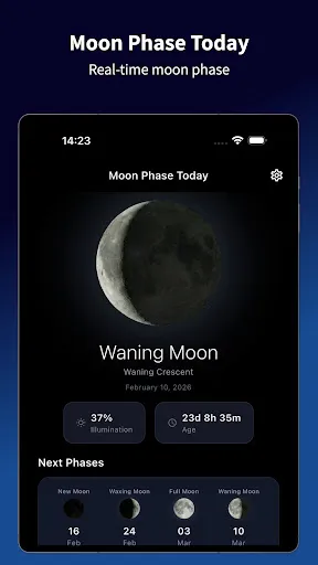 Скриншот 6 — Moon Phase Today