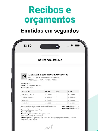 Скриншот 6 — Recibo de Pagamento PDF