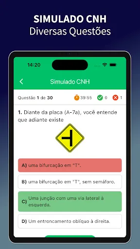 Скриншот 8 — Simulado CNH: Prova 2026
