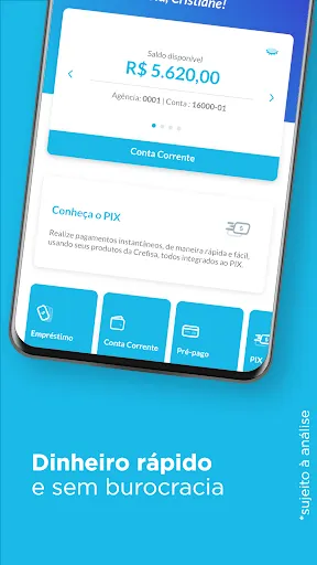 Скриншот 2 — Crefisa +: Empréstimos online