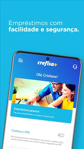 Скриншот 3 — Crefisa +: Empréstimos online
