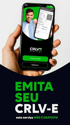 Скриншот 1 — CRLV-e Digital Licenciamento