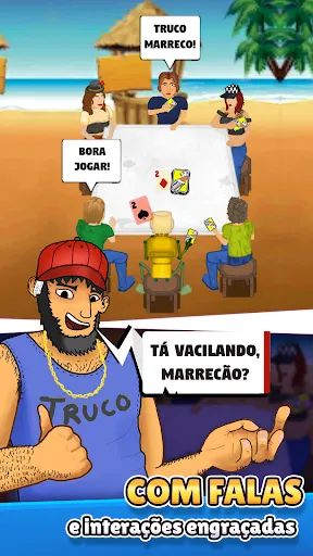Скриншот 3 — Truco Animado : Truco Online