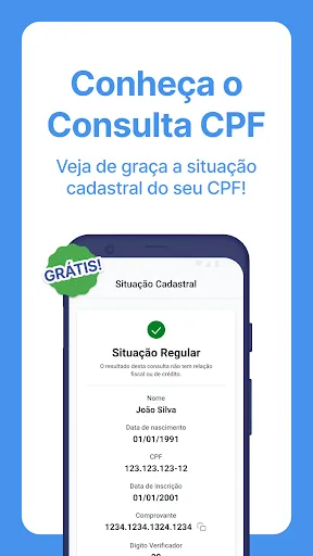 Скриншот 1 — Consulta CPF: Score e Situação