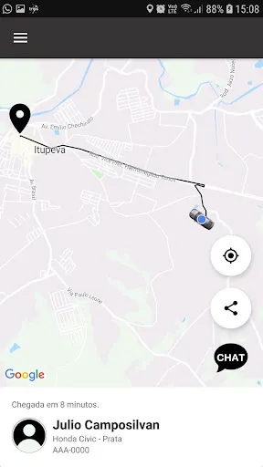 Скриншот 3 — Trips PASSAGEIRO