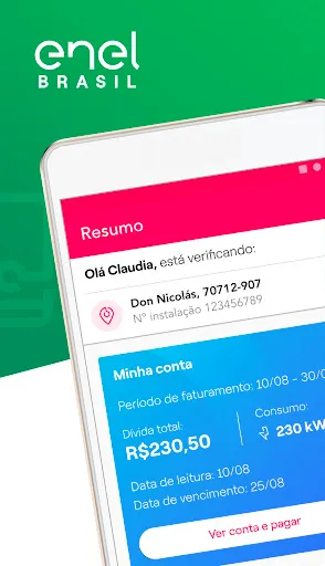 Скриншот 1 — Enel Ceará