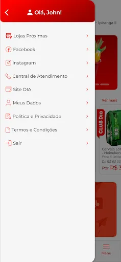Скриншот 1 — Meu Desconto Club Dia