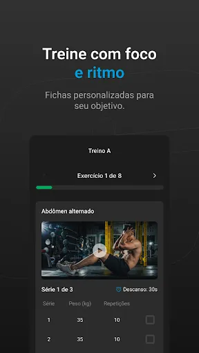 Скриншот 3 — Growth - Dieta e Treino