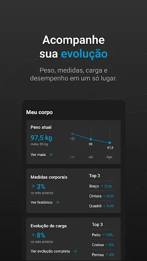 Скриншот 4 — Growth - Dieta e Treino