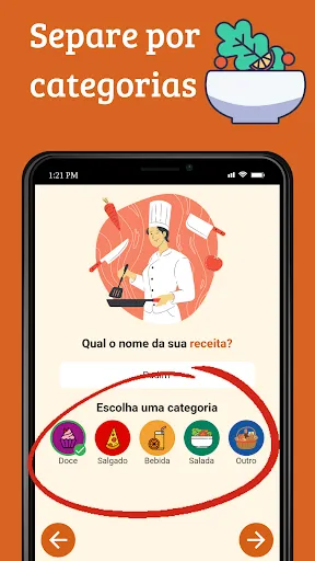 Скриншот 2 — Minhas Receitas
