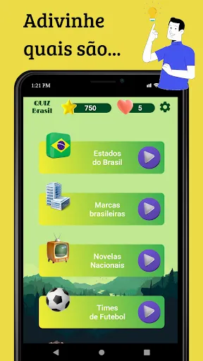 Скриншот 2 — Quiz Brasil