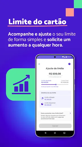 Скриншот 2 — DM App: Conta, Crédito e Pix
