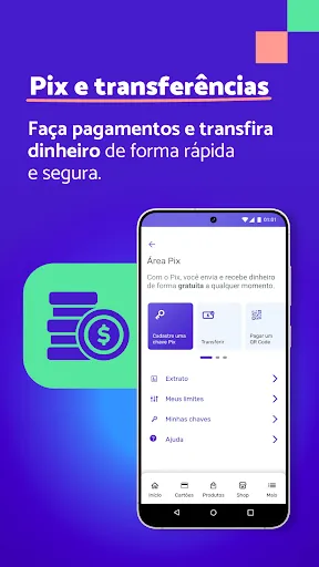 Скриншот 4 — DM App: Conta, Crédito e Pix