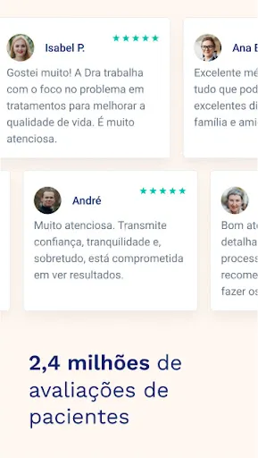 Скриншот 3 — Doctoralia: agende seu médico