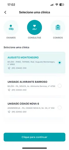 Скриншот 2 — Clínica Rede Mais Saúde