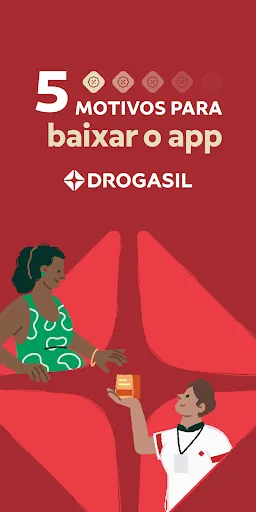 Скриншот 1 — Drogasil: Drogaria Online 24h