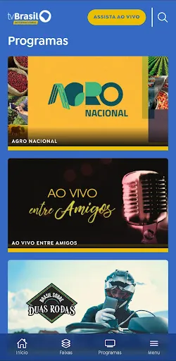 Скриншот 1 — TV Brasil Internacional