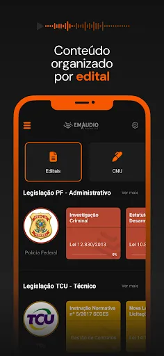 Скриншот 5 — EmÁudio Concursos