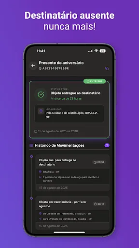 Скриншот 3 — Rastreio de Encomendas Correio