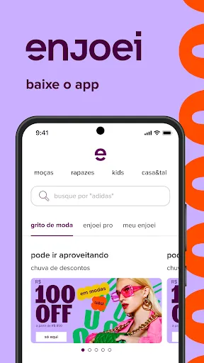 Скриншот 1 — enjoei: comprar e vender roupa