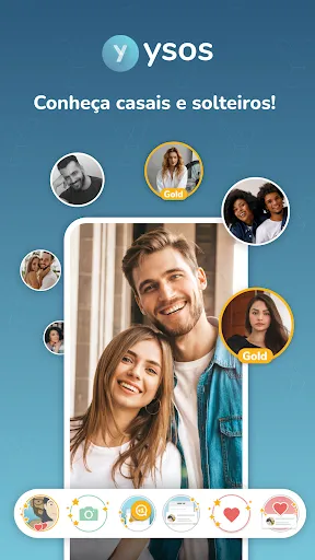 Скриншот 1 — Ysos: chat, encontros e namoro