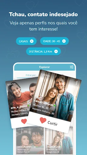 Скриншот 2 — Ysos: chat, encontros e namoro