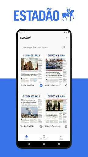Скриншот 1 — Estadão Digital