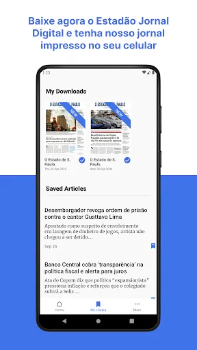 Скриншот 3 — Estadão Digital