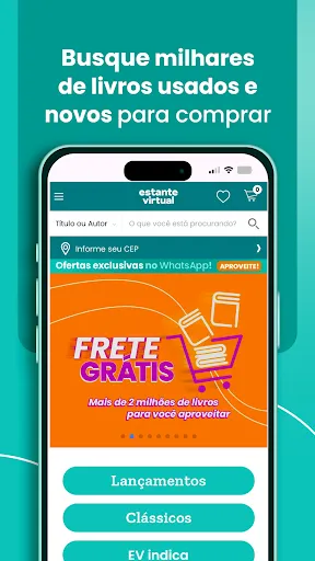 Скриншот 1 — Estante Virtual: Compre Livros