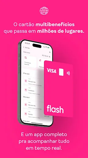 Скриншот 1 — Flash | Benefícios e Despesas