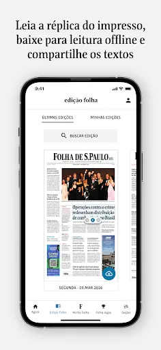 Скриншот 2 — Folha de S.Paulo