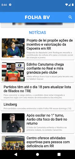 Скриншот 2 — Folha BV