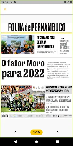 Скриншот 4 — Folha de Pernambuco