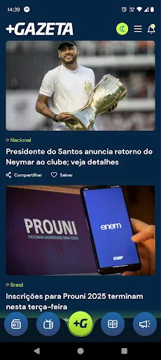 Скриншот 1 — + Gazeta