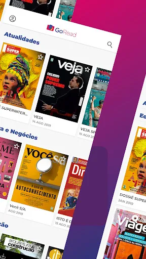 Скриншот 6 — GoRead - Revistas Digitais