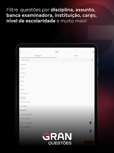 Скриншот 6 — Gran Cursos Questões