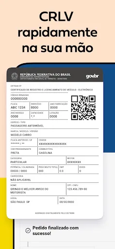 Скриншот 3 — Gringo: Licenciamento, IPVA +