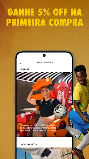 Скриншот 3 — Nike App: Roupas, Tênis e mais