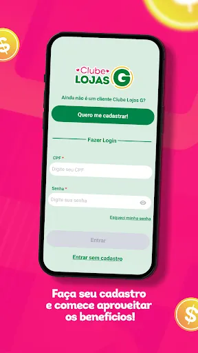 Скриншот 2 — Clube Lojas G