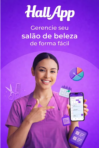 Скриншот 2 — HallApp - Gestão de Salão