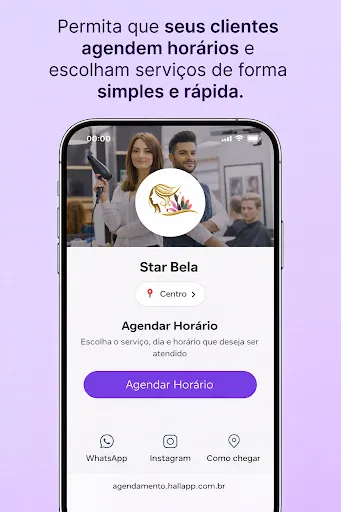 Скриншот 5 — HallApp - Gestão de Salão