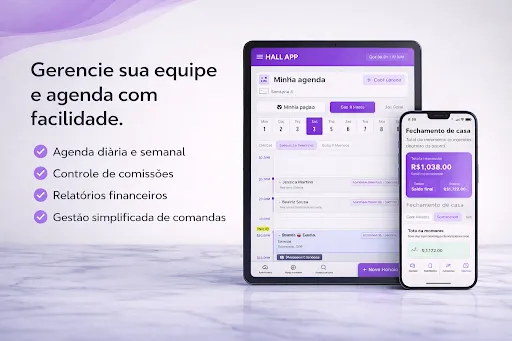 Скриншот 6 — HallApp - Gestão de Salão