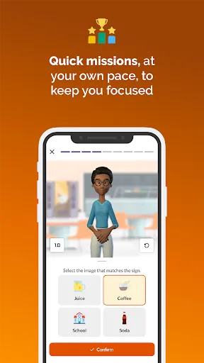 Скриншот 2 — Hand Talk Translator for ASL
