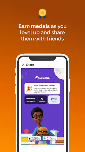 Скриншот 3 — Hand Talk Translator for ASL