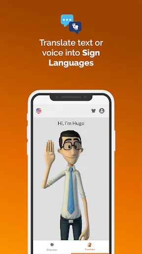 Скриншот 5 — Hand Talk Translator for ASL