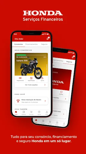 Скриншот 1 — Honda Serviços Financeiros