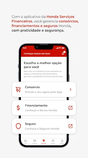Скриншот 2 — Honda Serviços Financeiros
