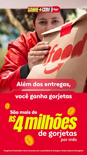 Скриншот 4 — iFood para Entregadores
